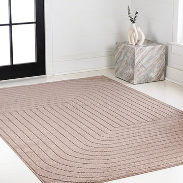 Odense Minimalist Angle Geometric Area Rug